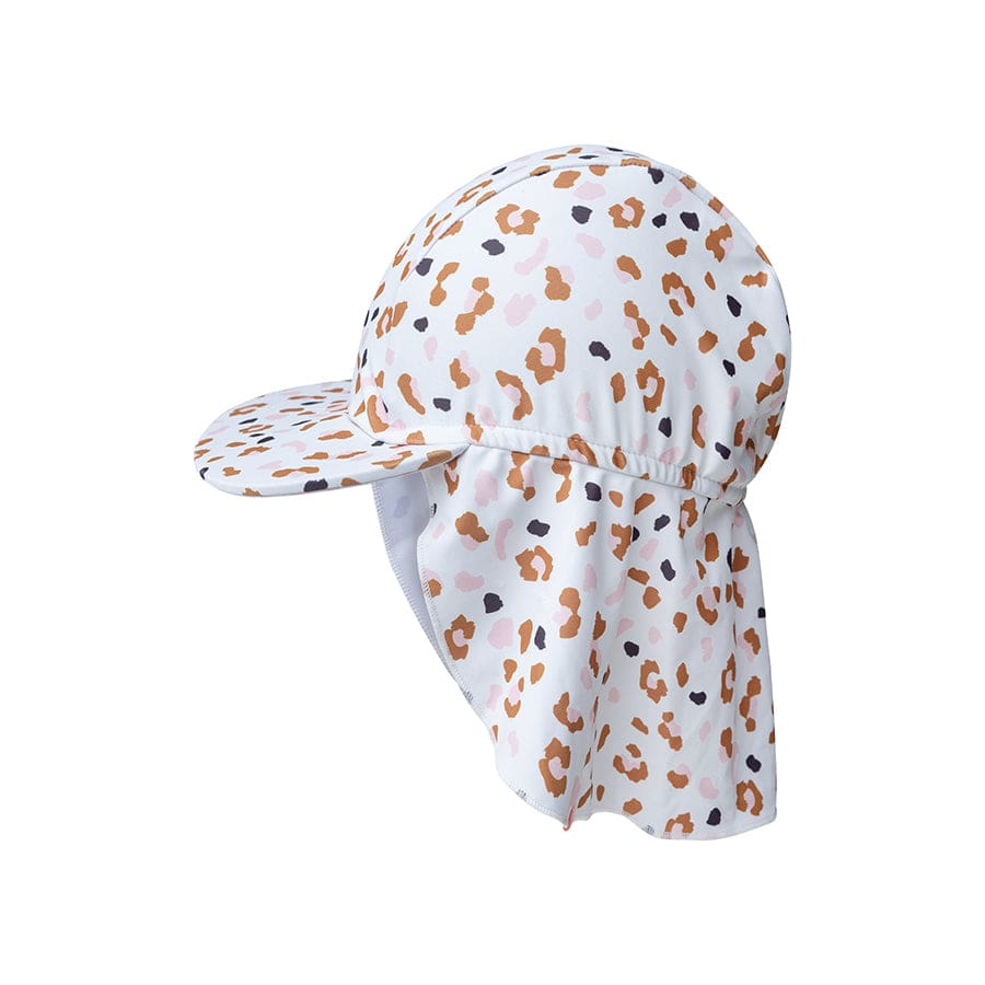 Sun Cap - Khaki - Leopard