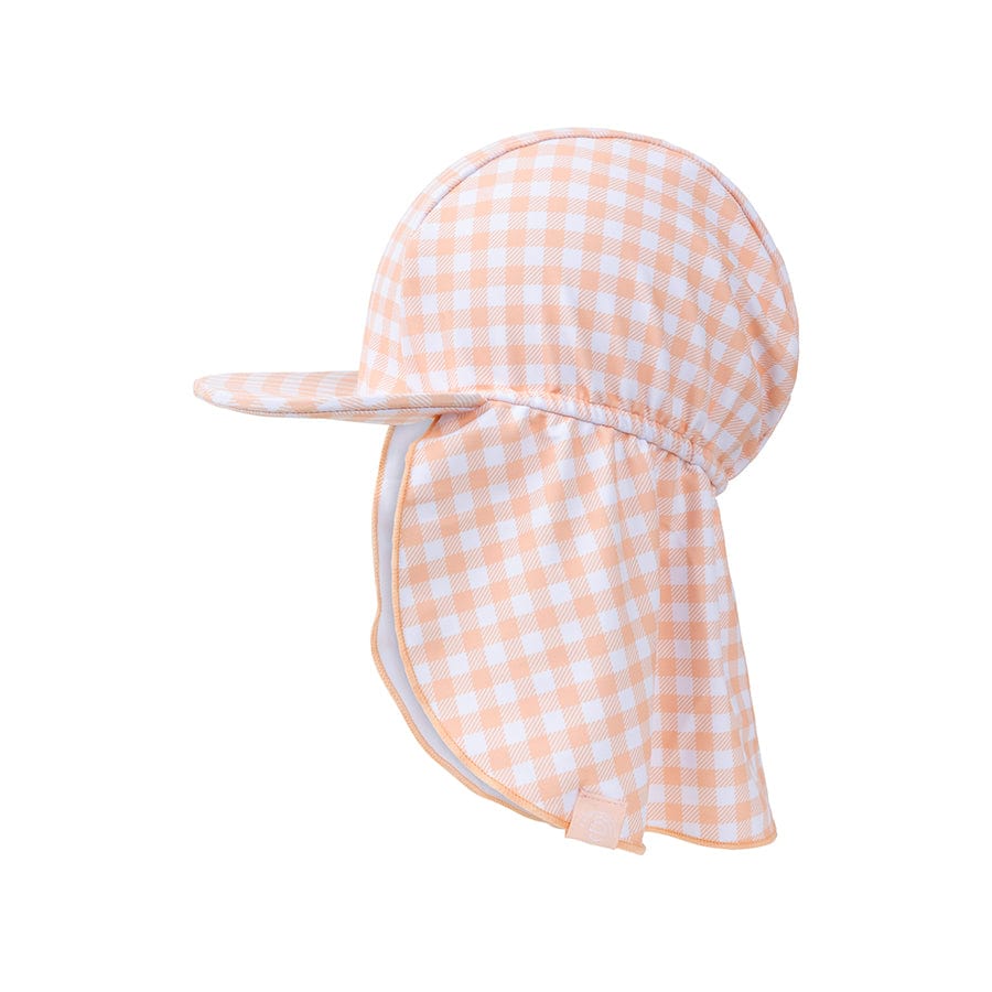 Sun Cap - Orange/White - Sunset Grid