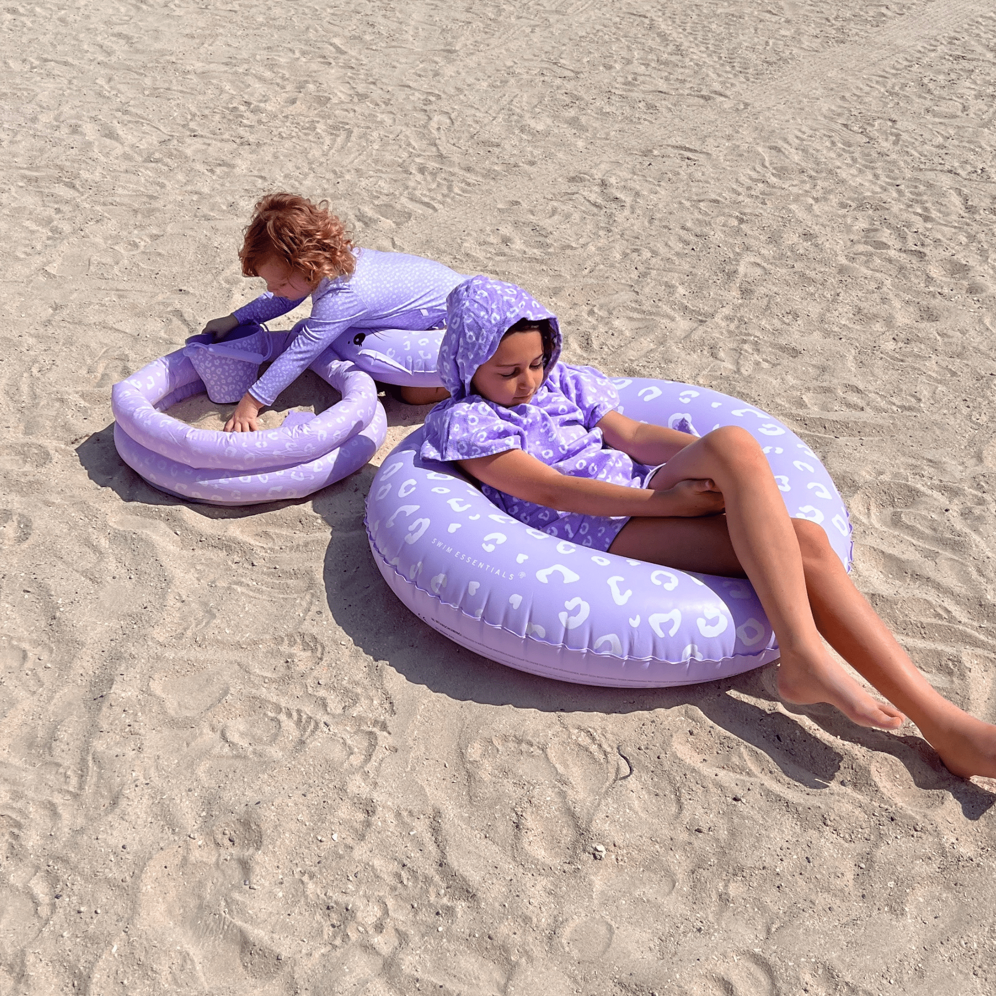 Baby Pool - Lila - Leopard - Ø 60 cm