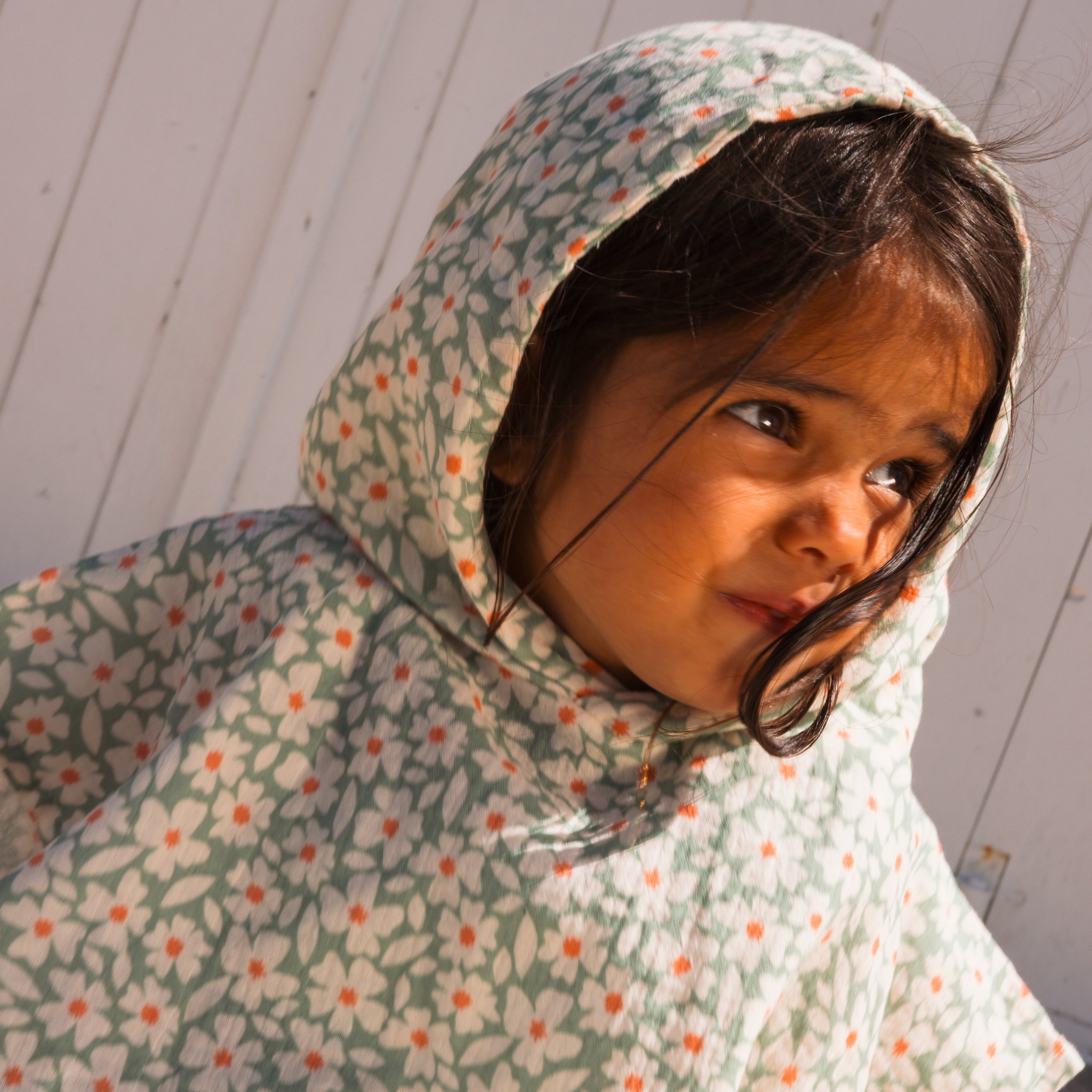 Beach Poncho - Green - Florish - 52 x 52 cm