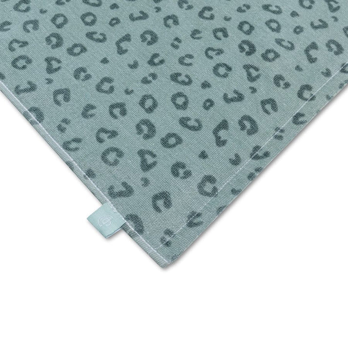 Beach Towel Cotton - Green - Leopard - 135 x 65 cm