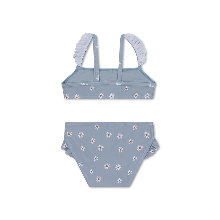 Bikini - Blue - Daisy Flower