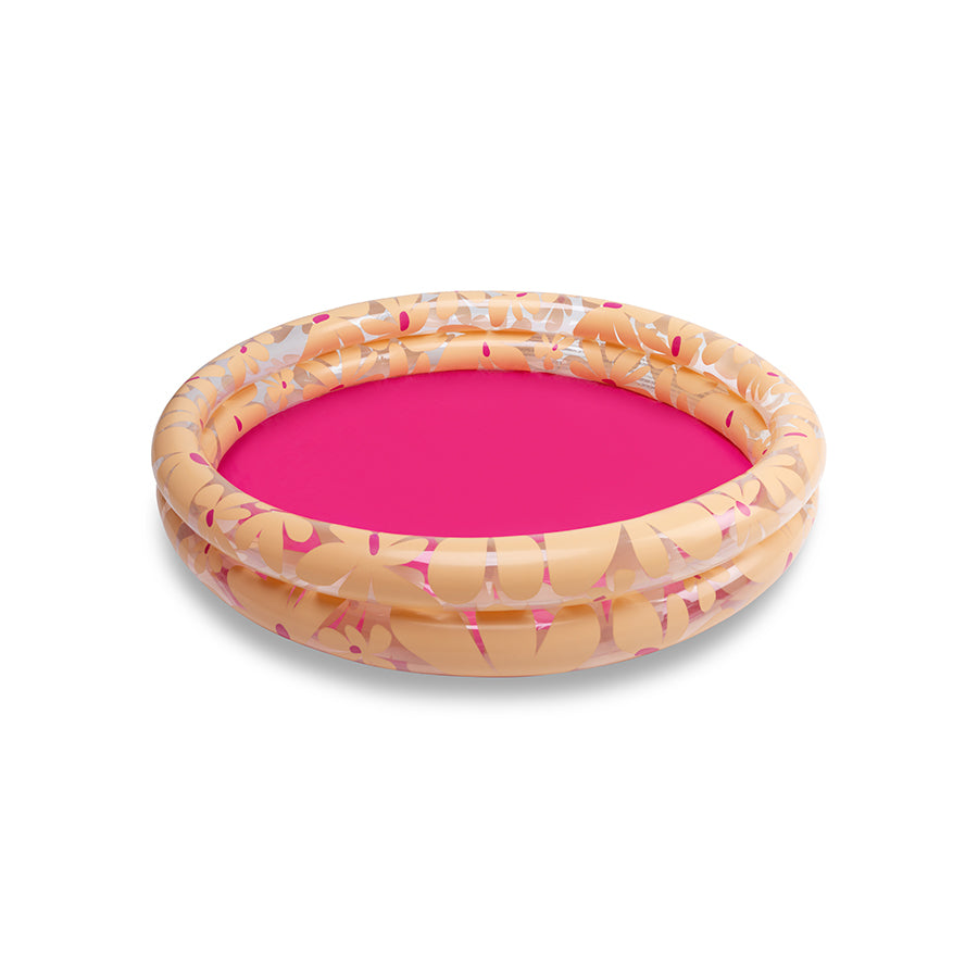 Kids Pool - Orange - Clear Bloom - Ø 100 cm