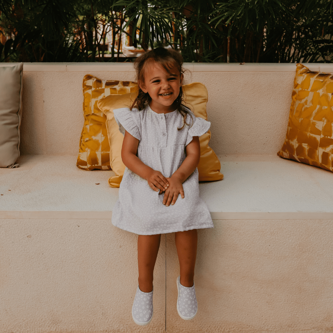 Kids Water Shoes - Lila - Leopard