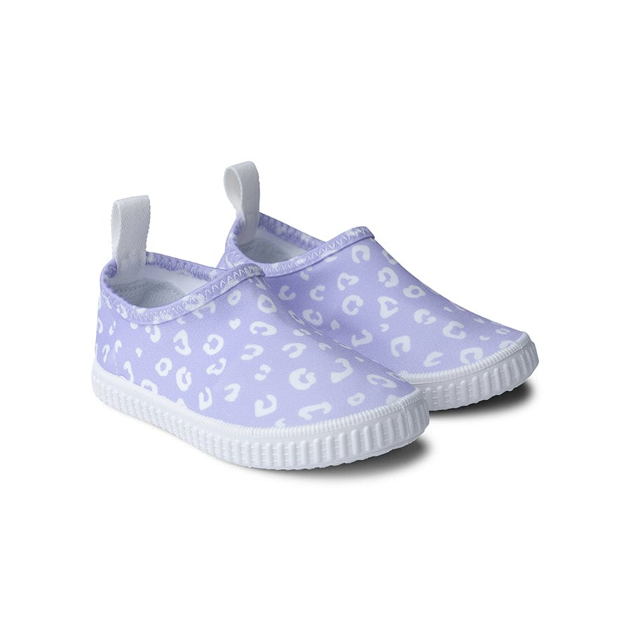 Kids Water Shoes - Lila - Leopard