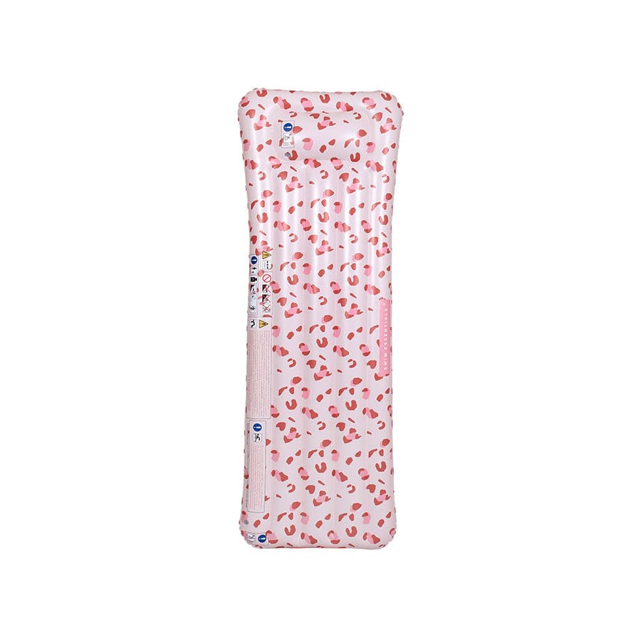Pool Float - Old Pink - Leopard - 177 cm