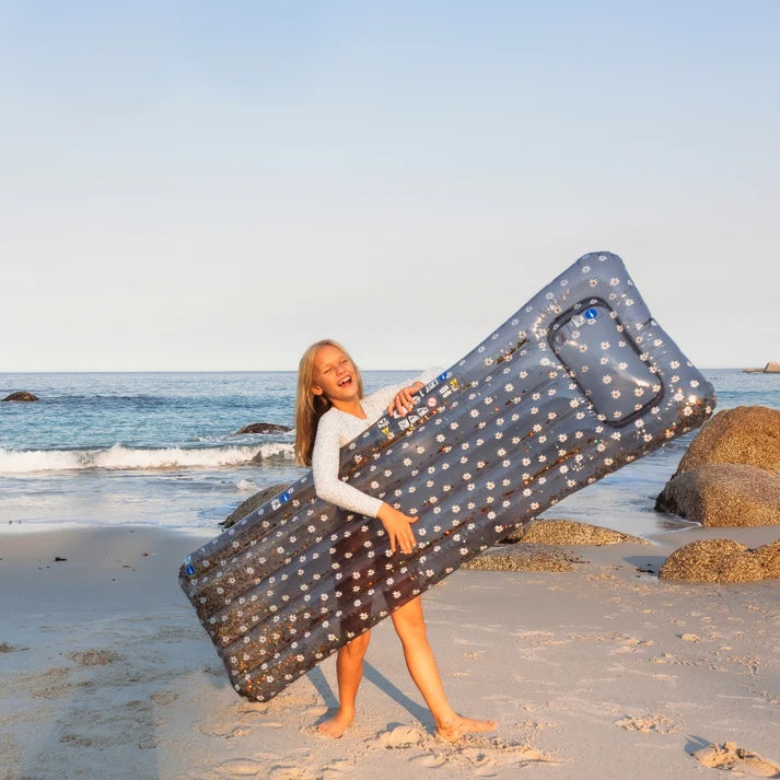 Pool Float - Blue - Daisy Flower - 177 cm