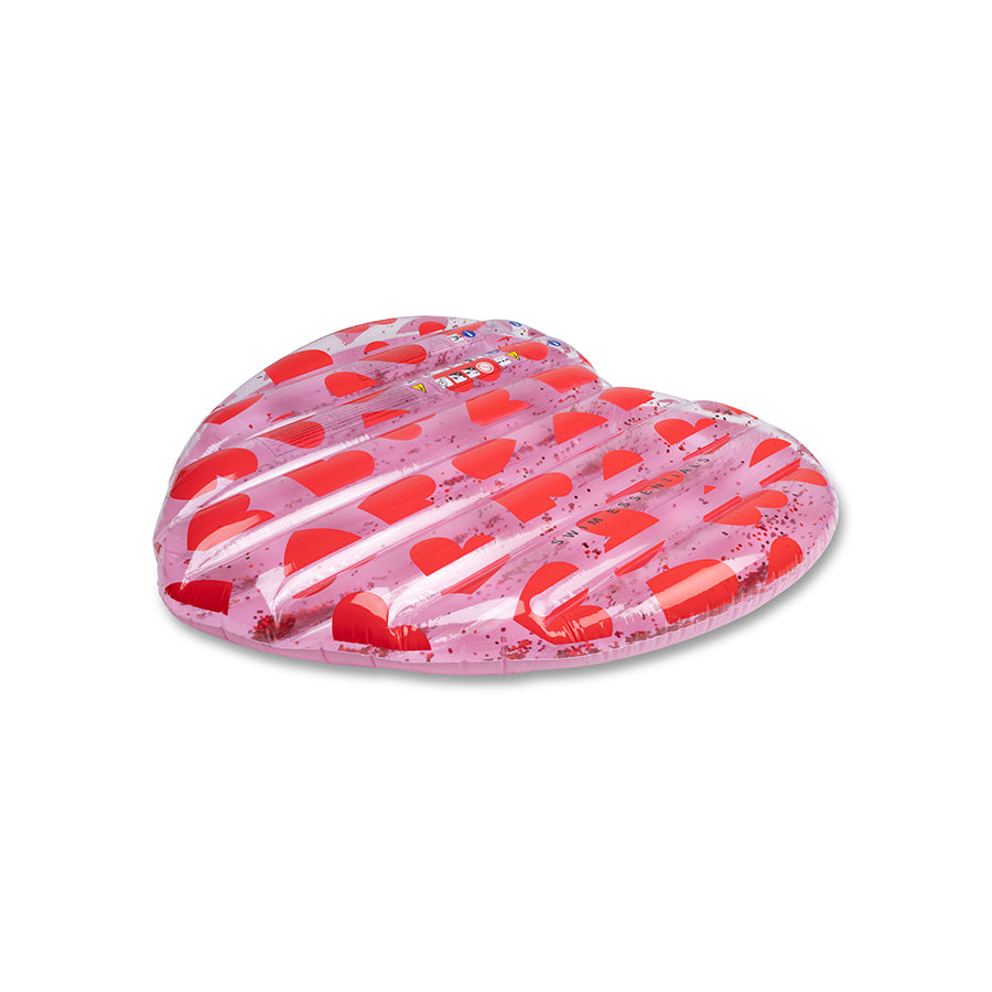 Pool Float - Pink Heart - Mini Hearts - 150 cm