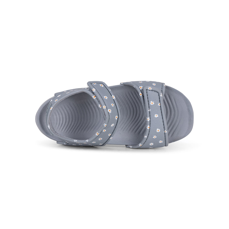 Sandals - Blue - Daisy Flower