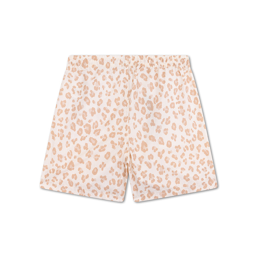 Swim Shorts Girls - Beige - Leopard