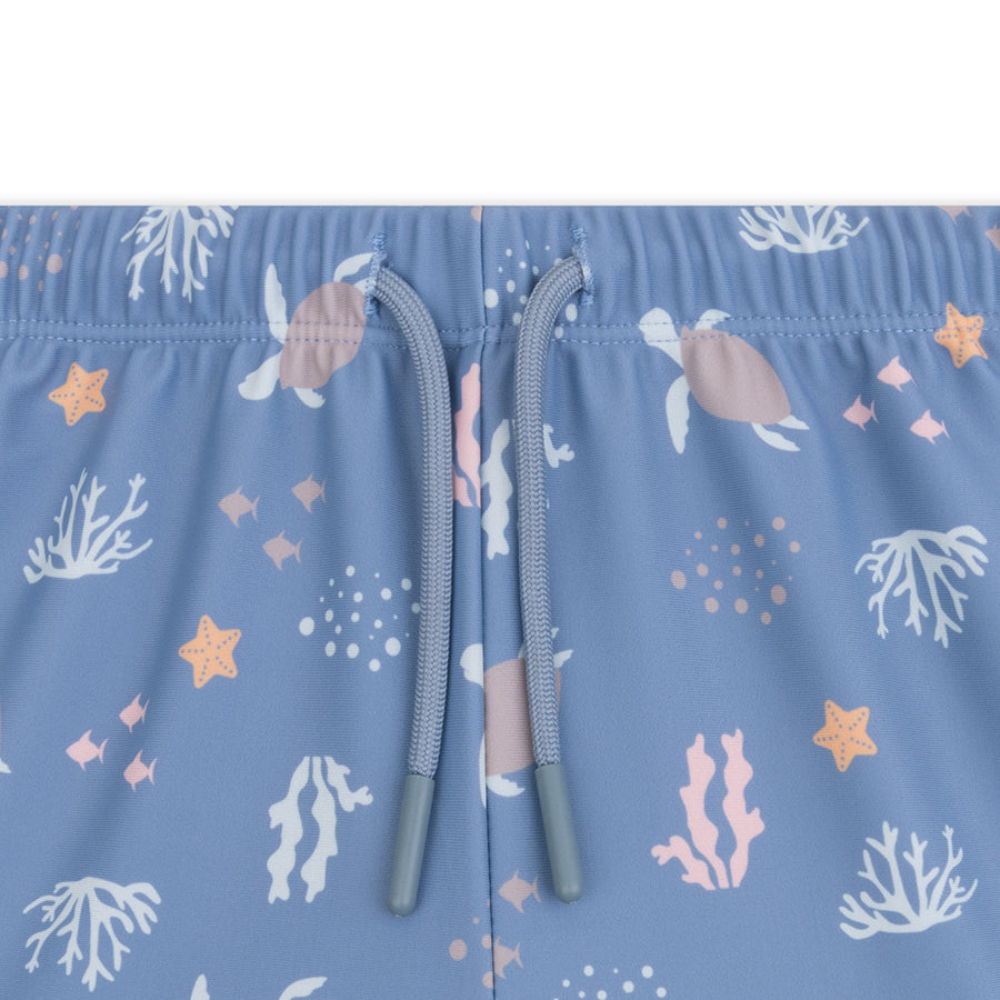 Swim Boxer - Multicolor - Coral Bliss