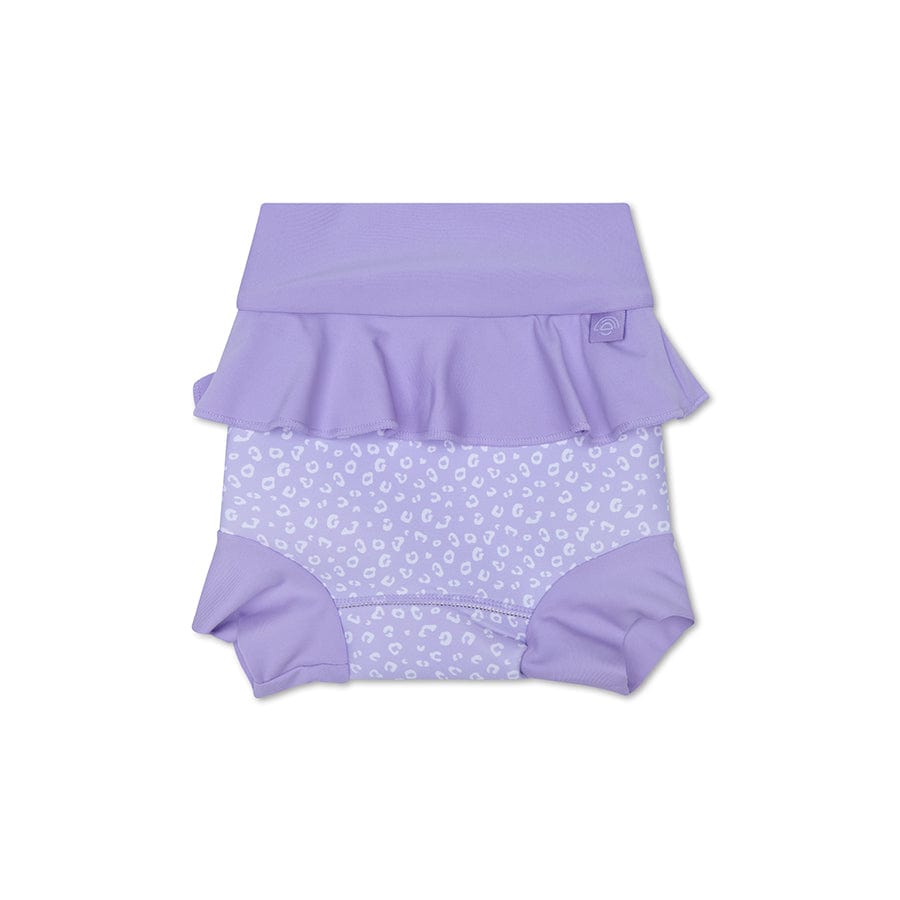 Swim Diaper - Neoprene - Lila - Leopard