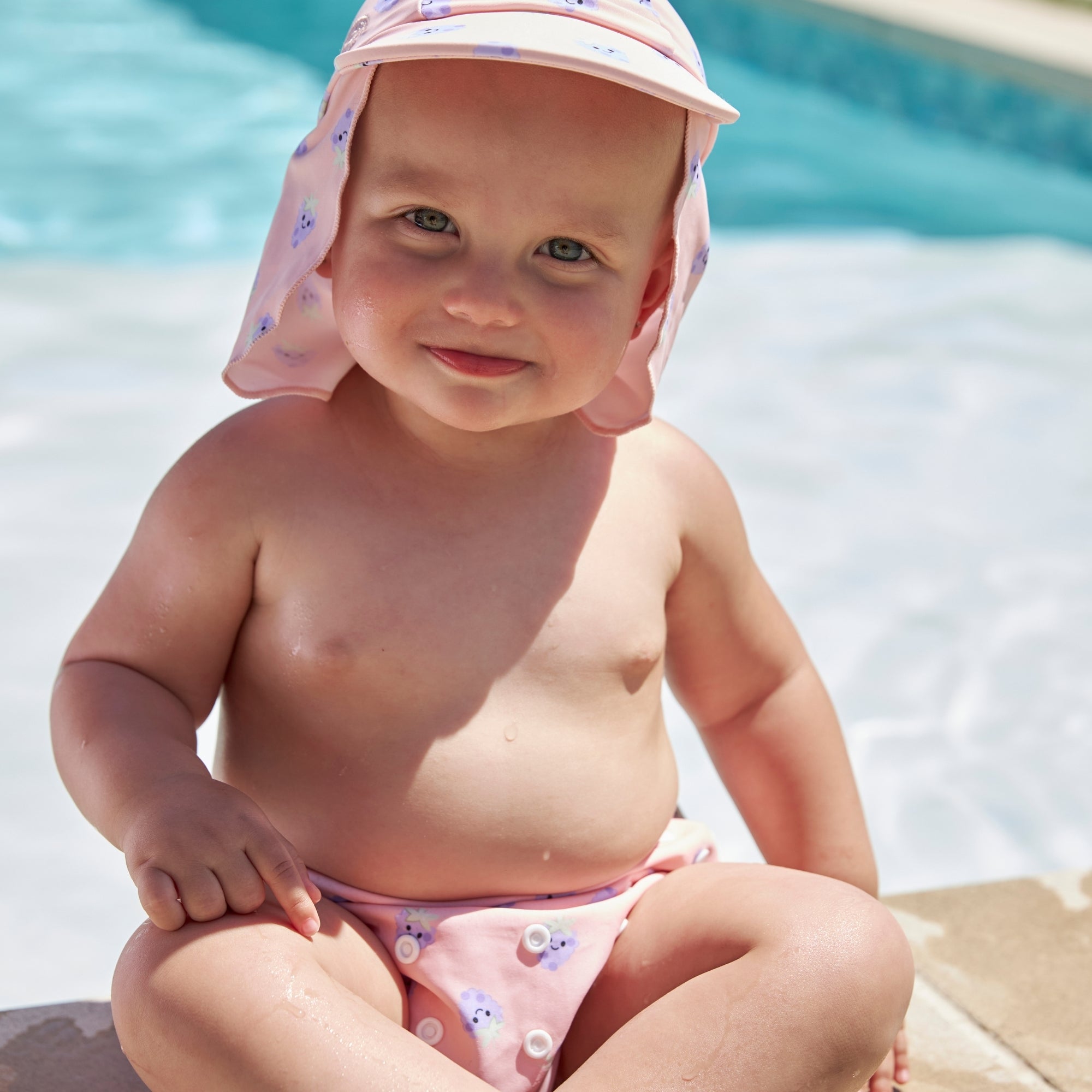 Swim Diaper - Pink/Purple - Blackberry