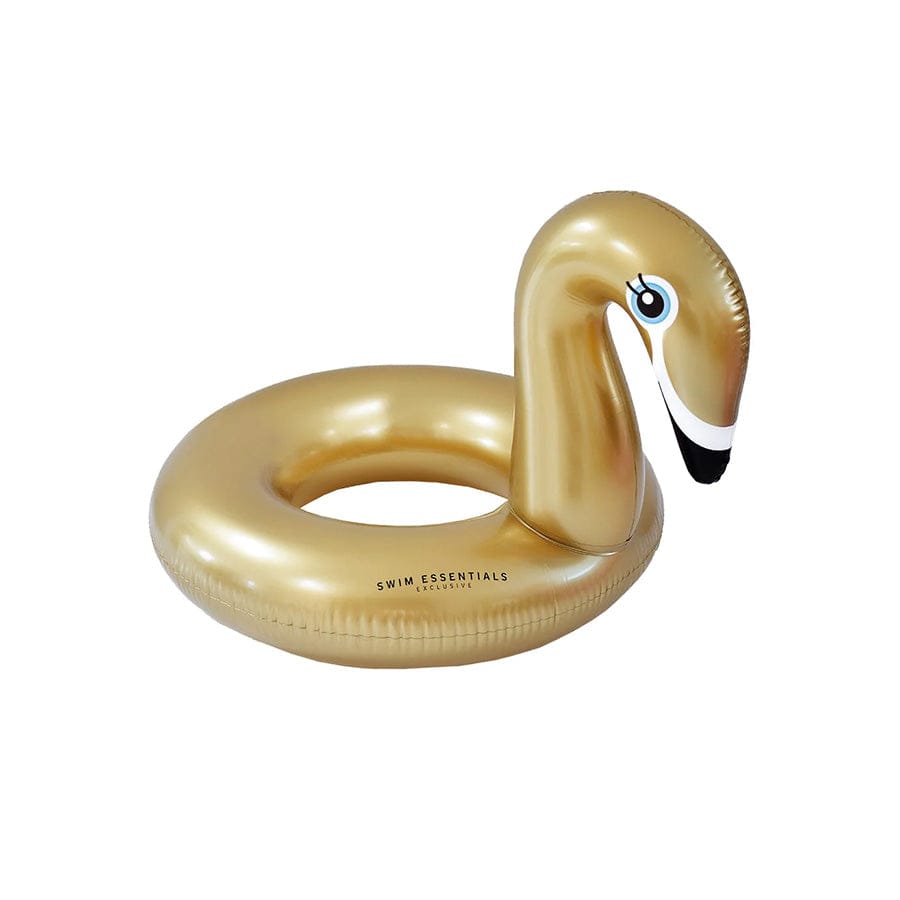 Swim Ring Swan - Golden - Dreamscape - Ø 95 cm