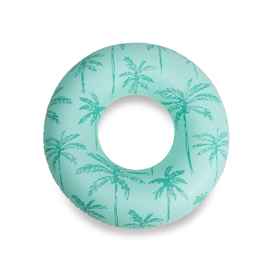 Swim Ring - Green - Palm Trees - Ø 102 cm