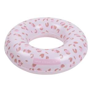 Swim Ring - Old Pink - Leopard