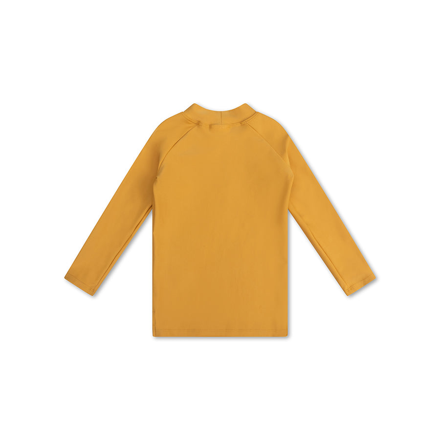 Swimming T-Shirt - Long Sleeve - Yellow - Pure Tones