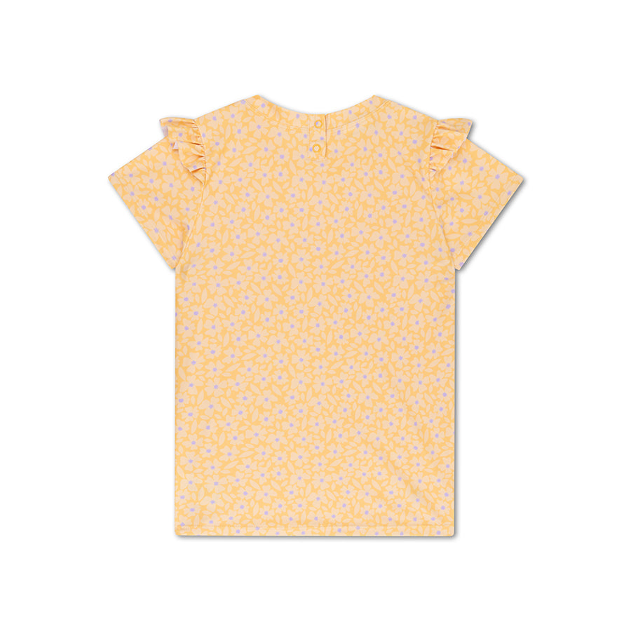 Swimming T-Shirt - Short Sleeve - Yellow - Florish