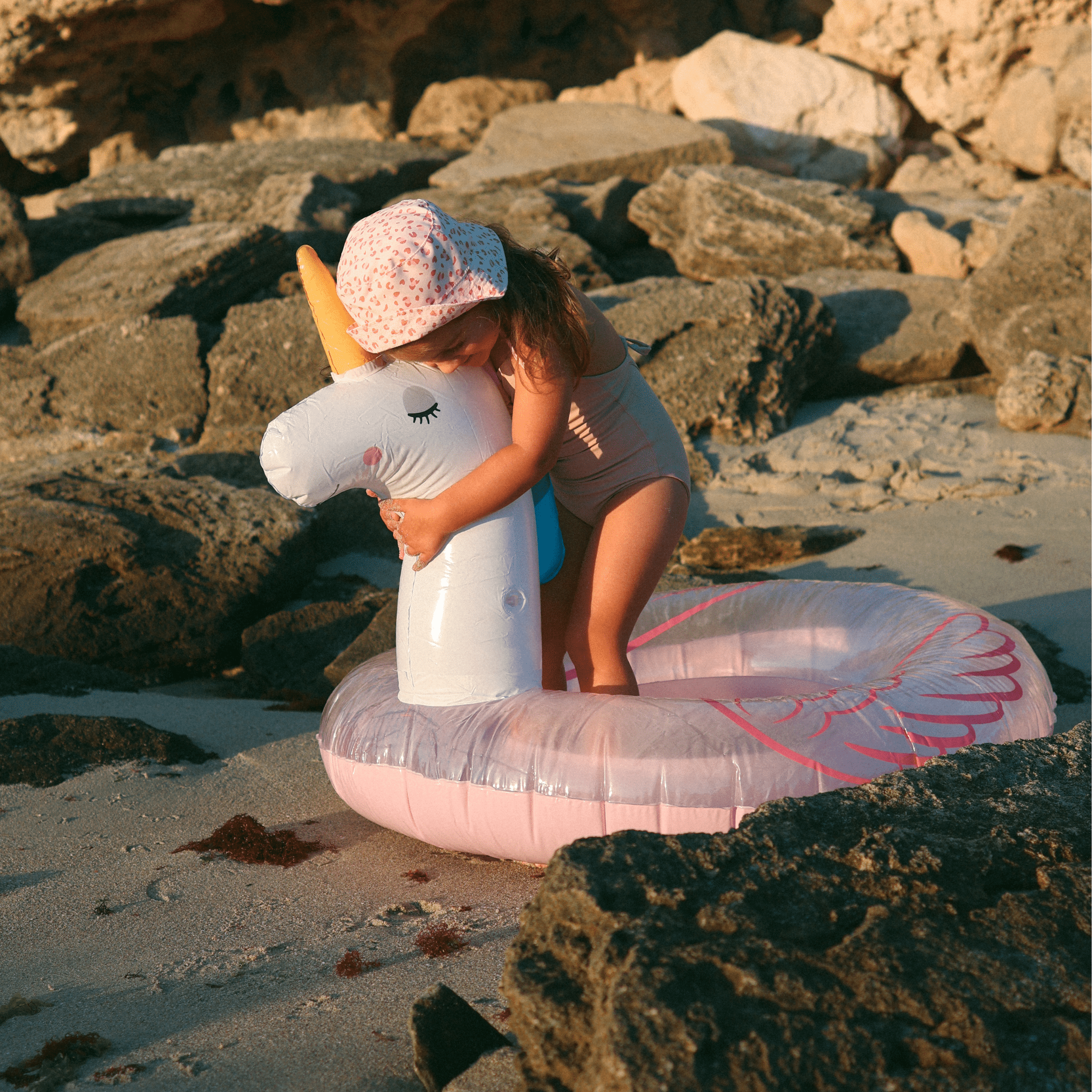 Swim Ring Unicorn - Pink/White - Dreamscape - Ø 95 cm