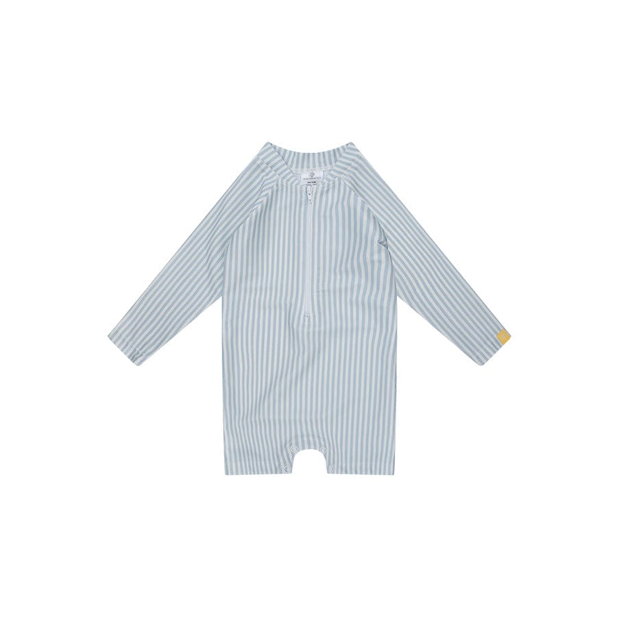 UV Swimsuit Boys - Blue/White - Blue Stripes