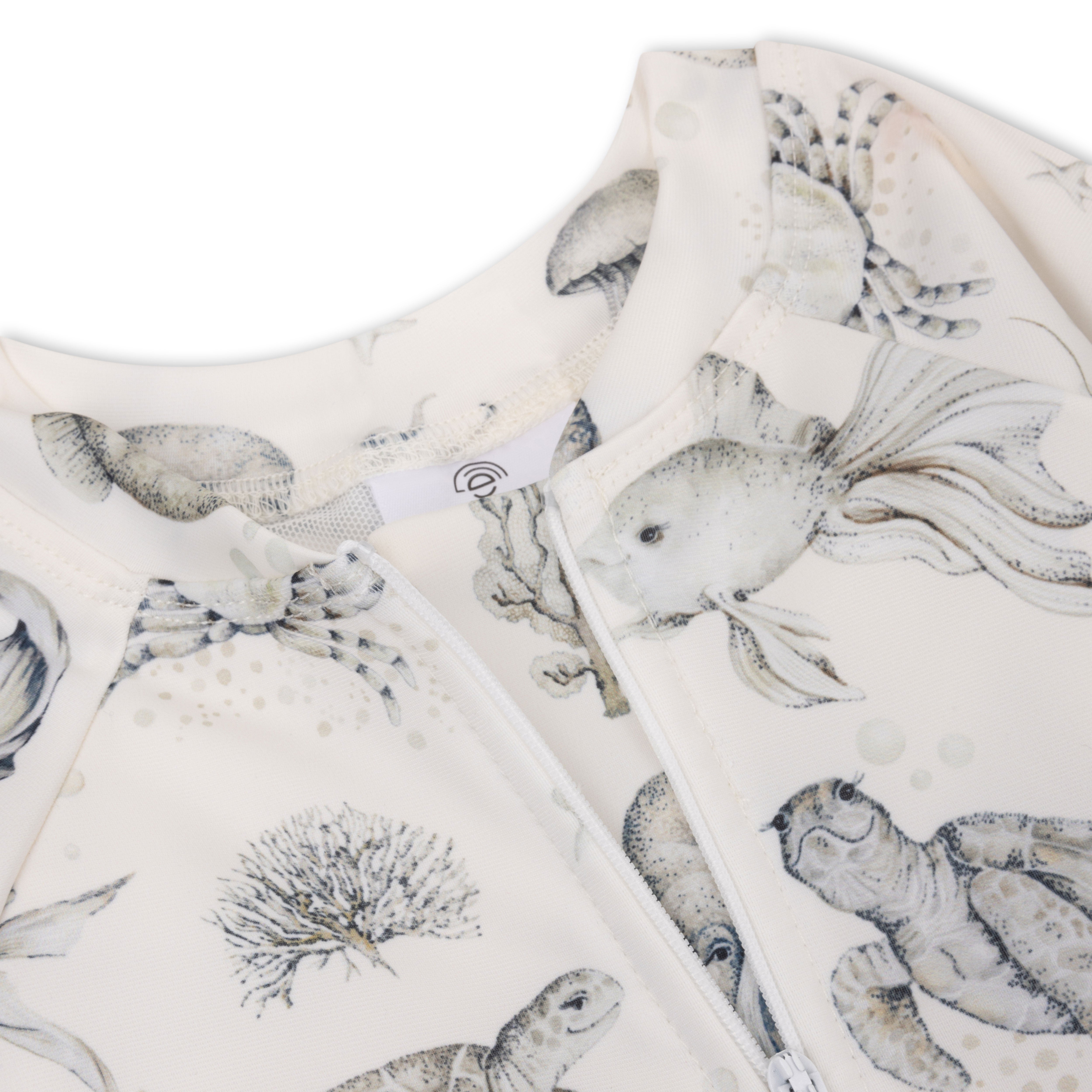 UV Swimsuit Boys - Green/White - Sea Life