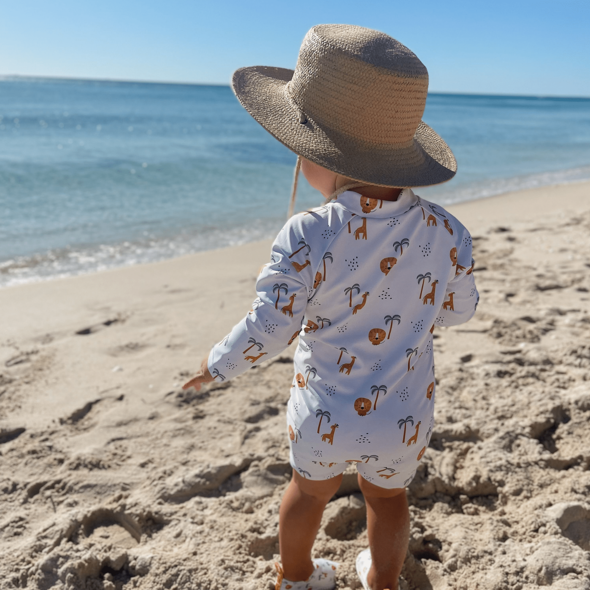 UV Swimsuit Boys - Multicolor - Jungle