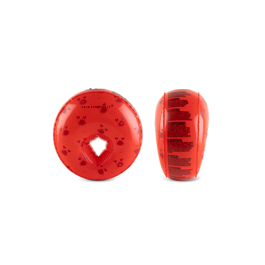 Arm Bands Foam - Red - Crabby - 1/6 Years
