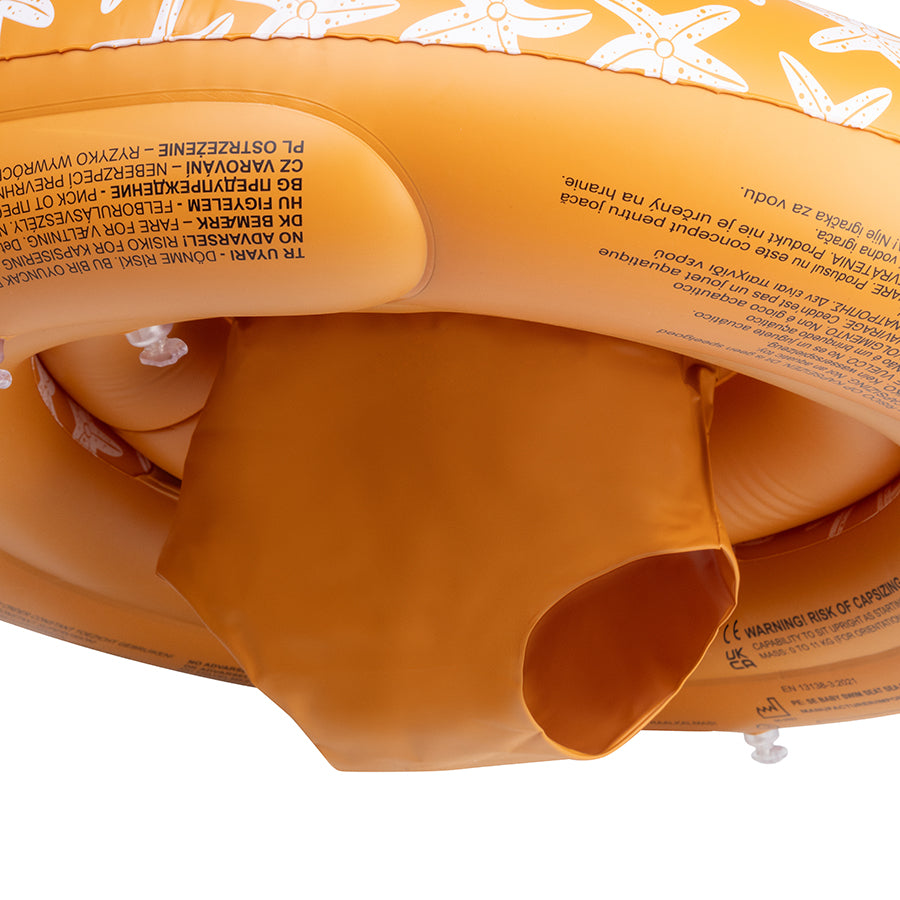 Baby Float - Orange - Seastar - 0/1 Years