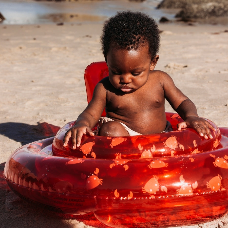 Baby Float - Red - Crabby - 0/1 Years