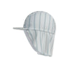Sun Cap - Green/White - Resort Stripe
