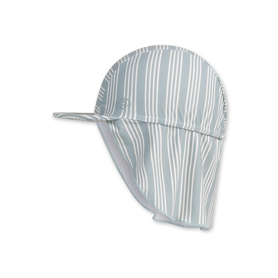 Sun Cap - Green/White - Resort Stripe