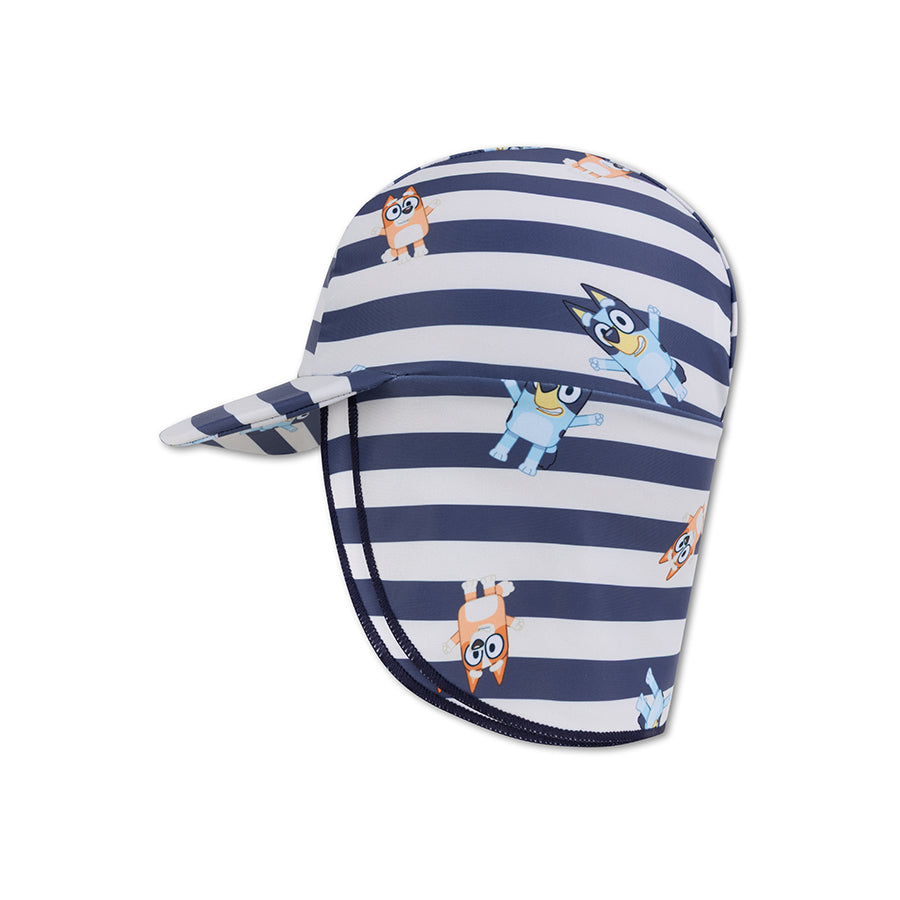 Sun Cap - Blue/White - Bluey