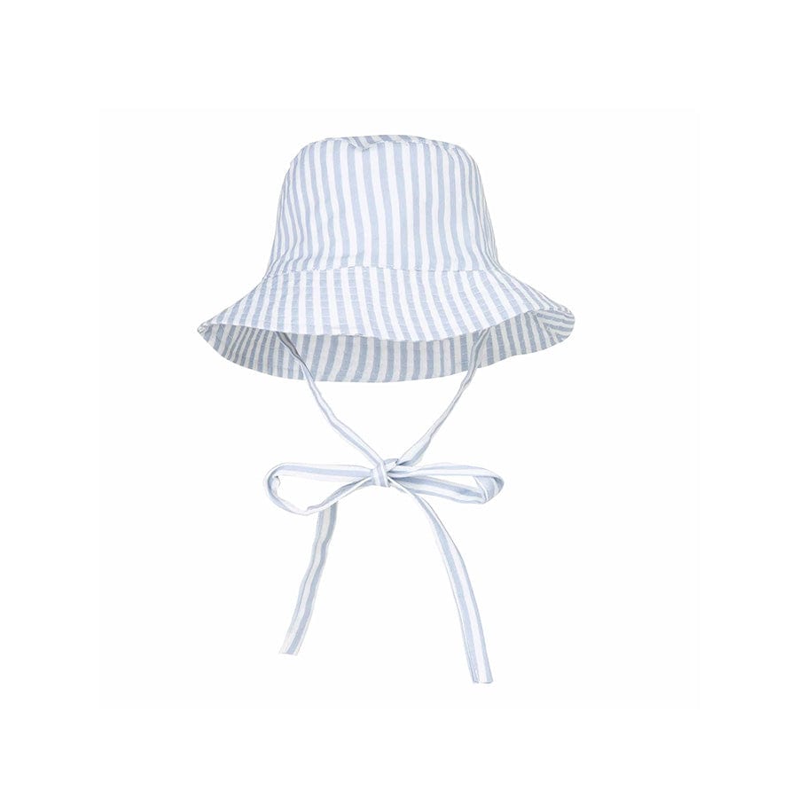 Sun Hat - Blue/White - Blue Stripes