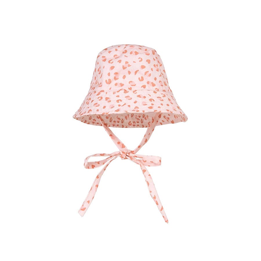 Sun Hat - Old Pink - Leopard
