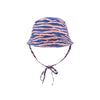 Sun Hat - Blue/Orange - Vibrant Stripes