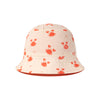 Sun Hat Reversible - Beige/Red - Crabby
