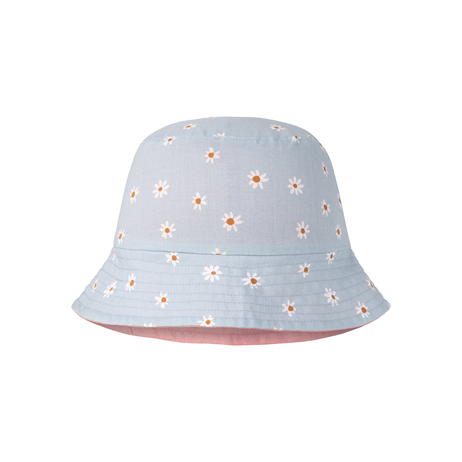 Sun Hat Reversible - Multicolor - Daisy Flower