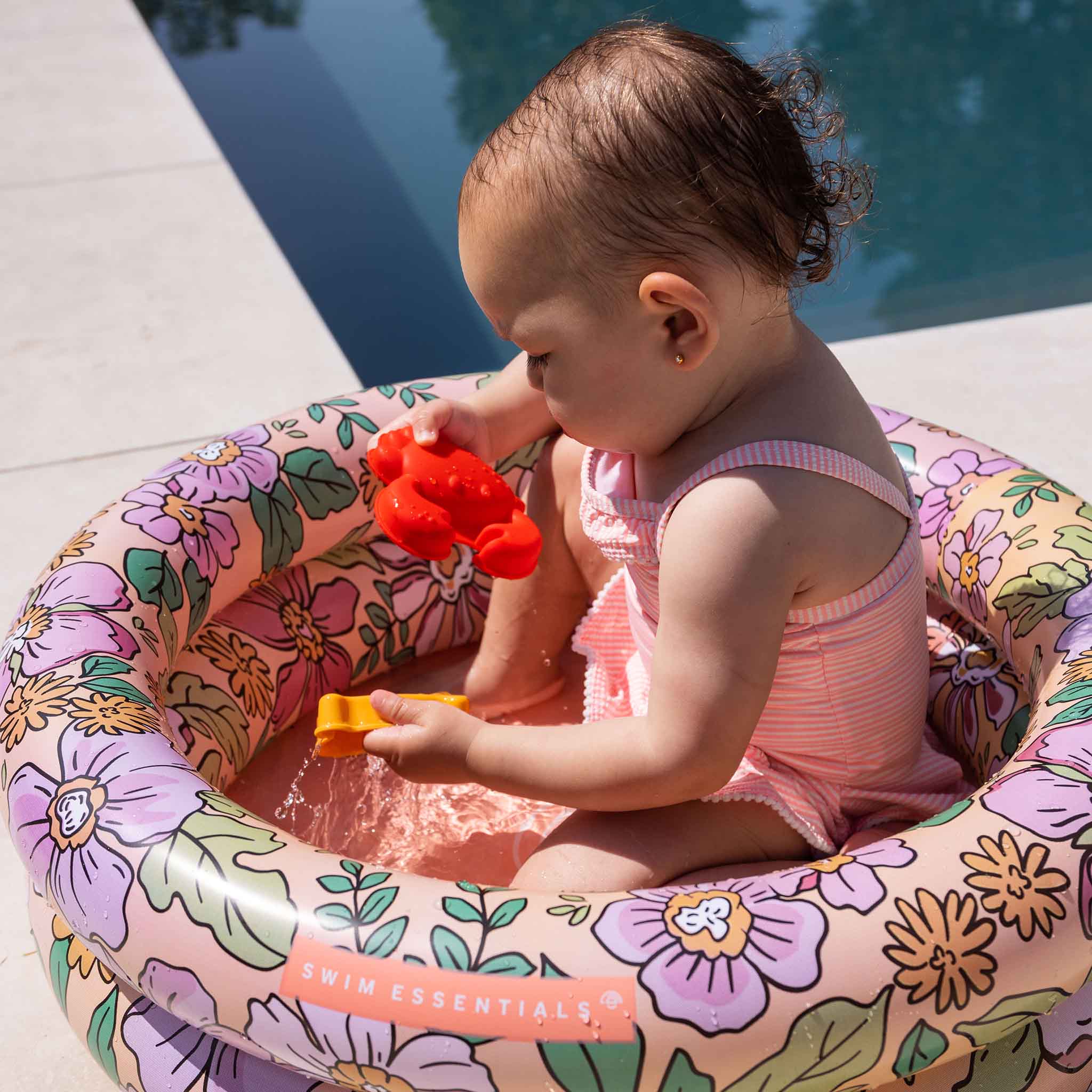 Baby Pool - Multicolor - Blossom - Ø 60 cm