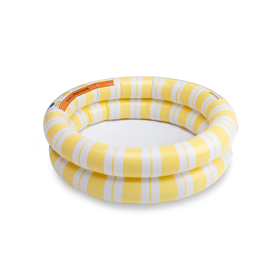 Baby Pool - Yellow/White - Striped Bliss - Ø 60 cm
