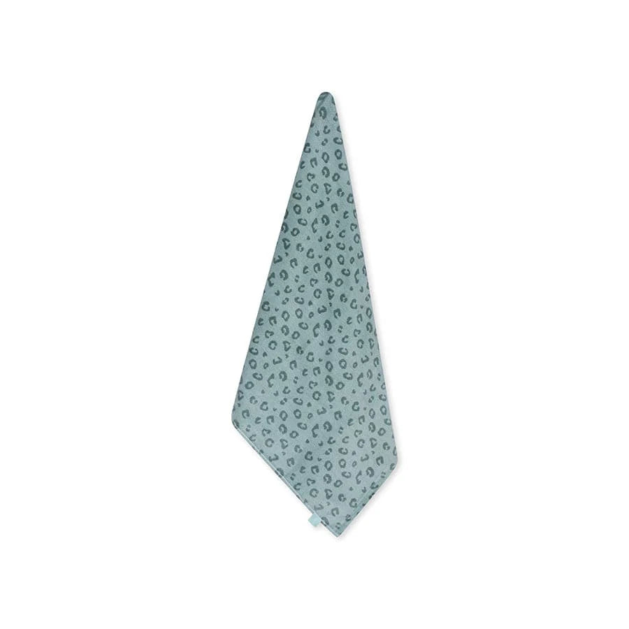 Beach Towel Cotton - Green - Leopard - 135 x 65 cm