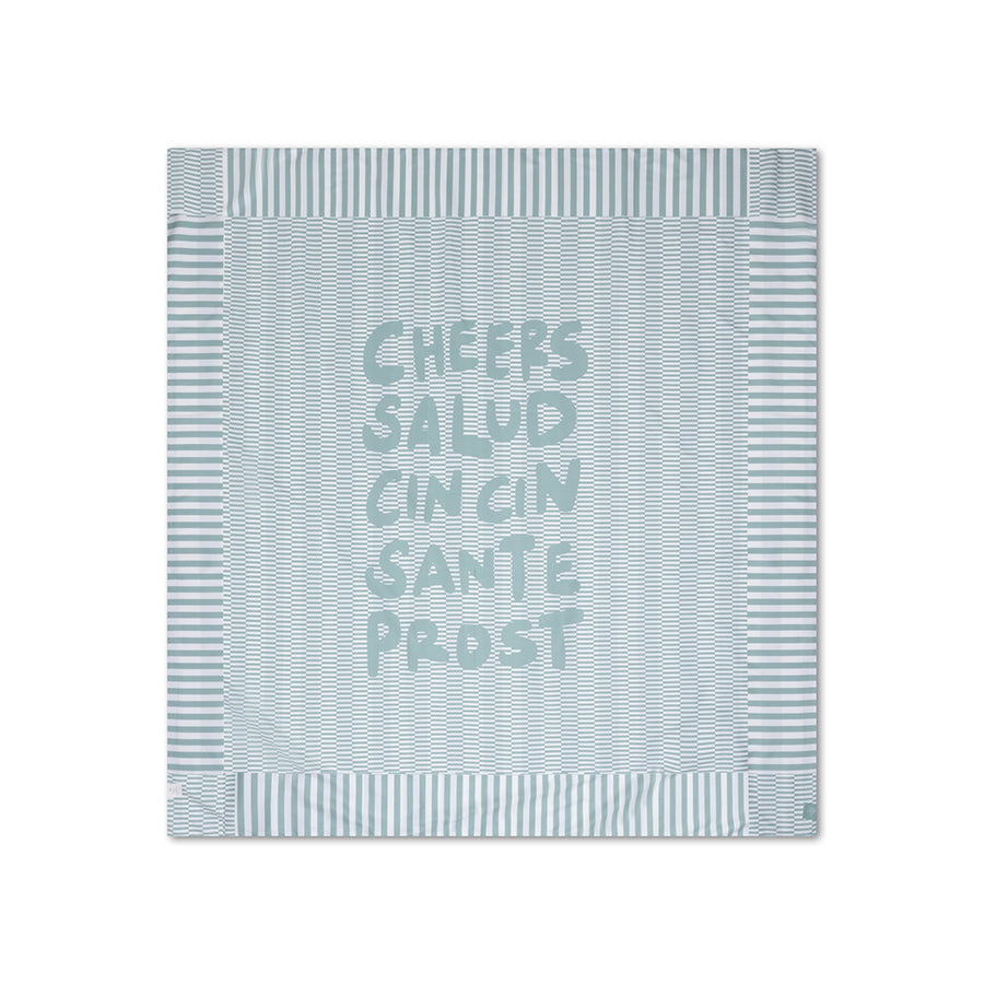 Beach Towel Microfiber - Green - Cheers - 180 x 180 cm