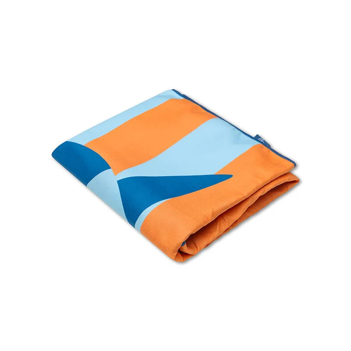 Beach Towel Microfiber - Multicolor - Tropic Shark - 135 x 65 cm