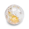 Beachball - Gold Transparent - Glitter