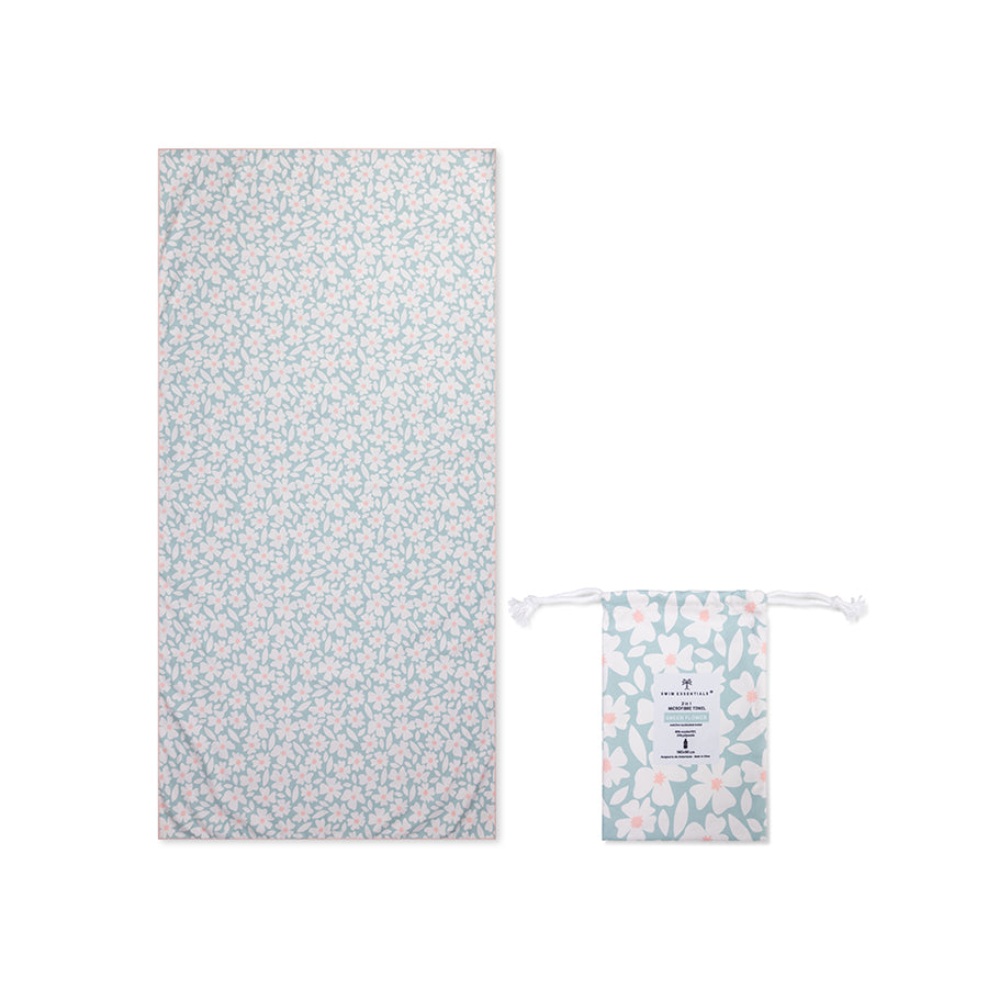 Beach Towel Microfiber - Green - Florish - 180 x 90 cm