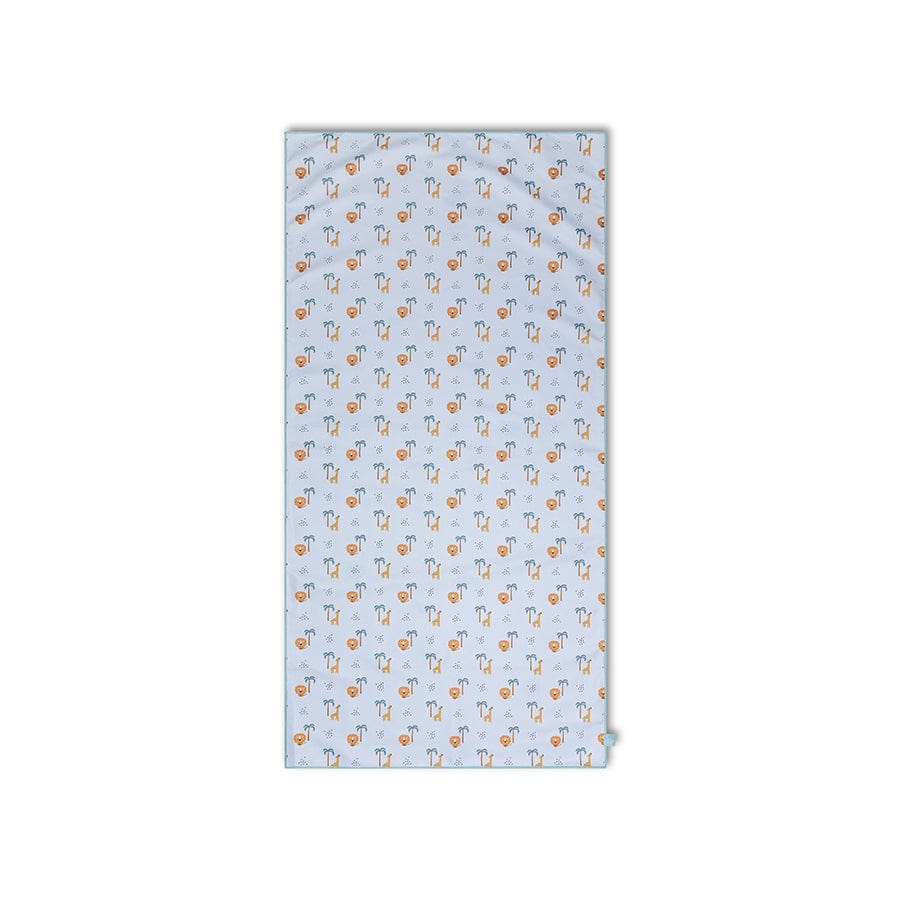 Beach Towel Microfiber - Multicolor - Jungle - 135 x 65 cm