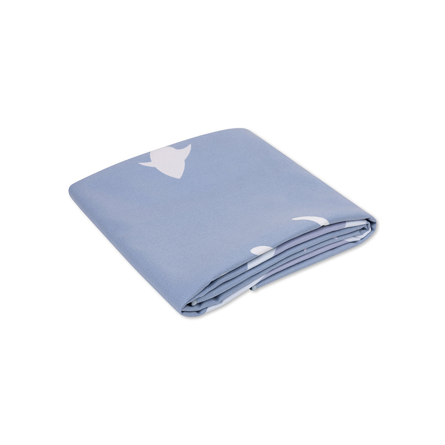 Beach Towel Microfiber - Blue - Coral Bliss - 135 x 65 cm