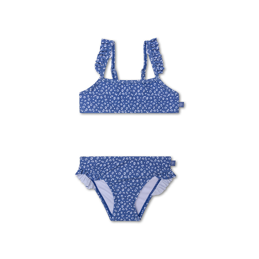 Bikini - Blue - Leopard