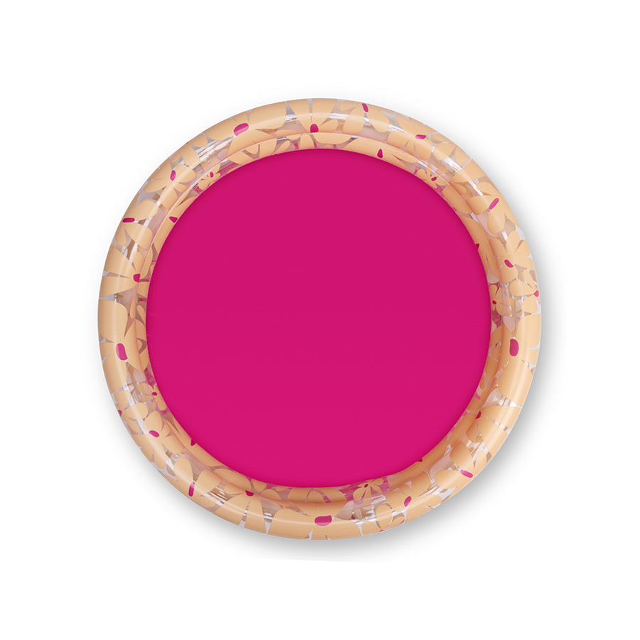 Kids Pool - Orange - Clear Bloom - Ø 100 cm