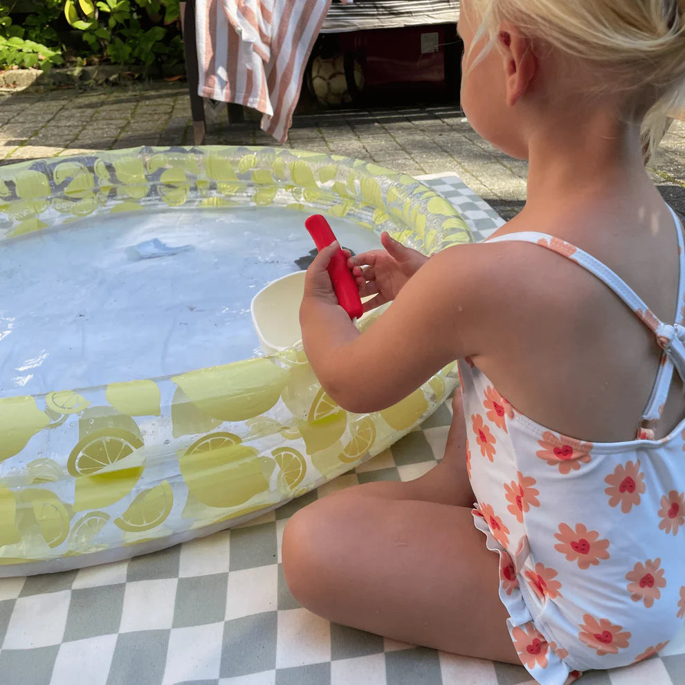 Kids Pool - Yellow - Clear Bloom - Ø 100 cm