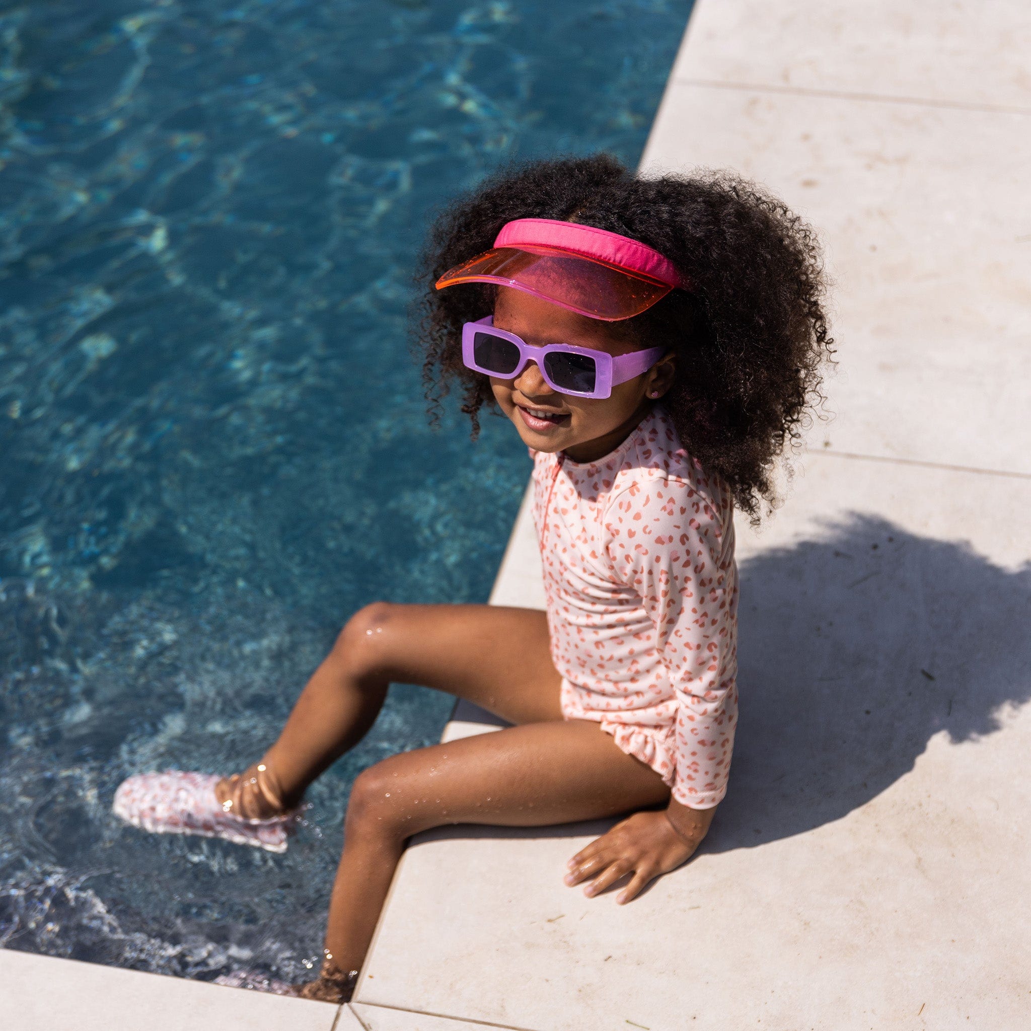 Kids Water Shoes - Old Pink - Leopard